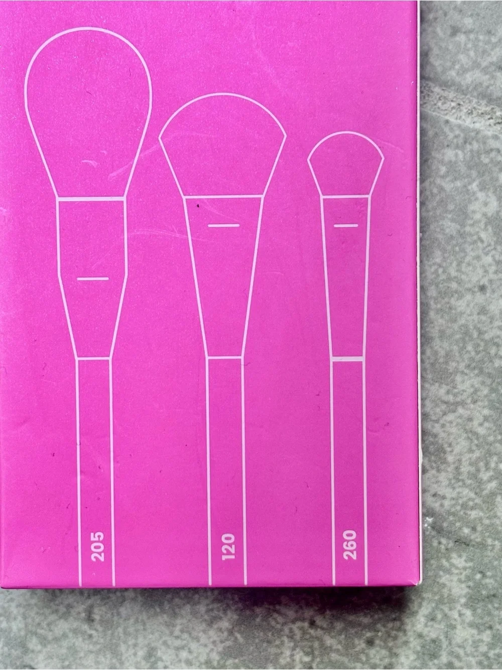 Half Caked “The Essentials”: Face Collection 3 Brush Set - NWT